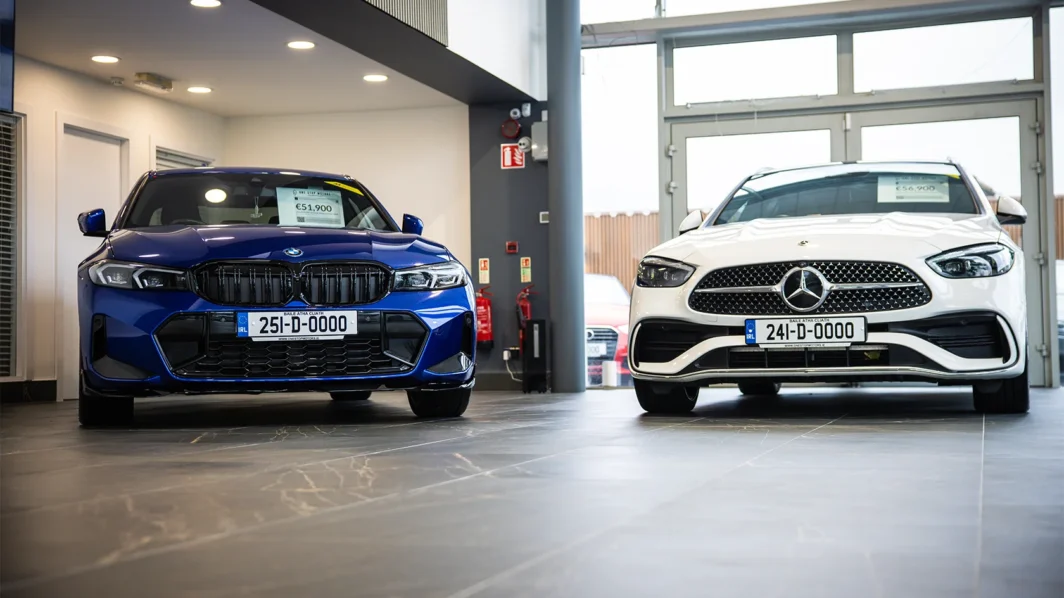 Mercedes and Bmw